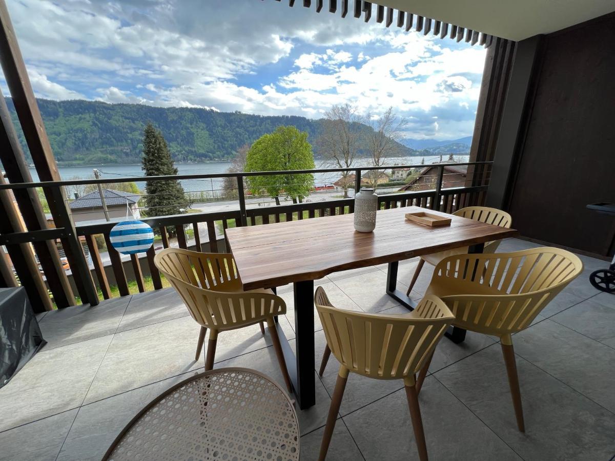Ferienwohnung Mit Seeblick - Ossiacher See Gerlitzen Sattendorf Zewnętrze zdjęcie
